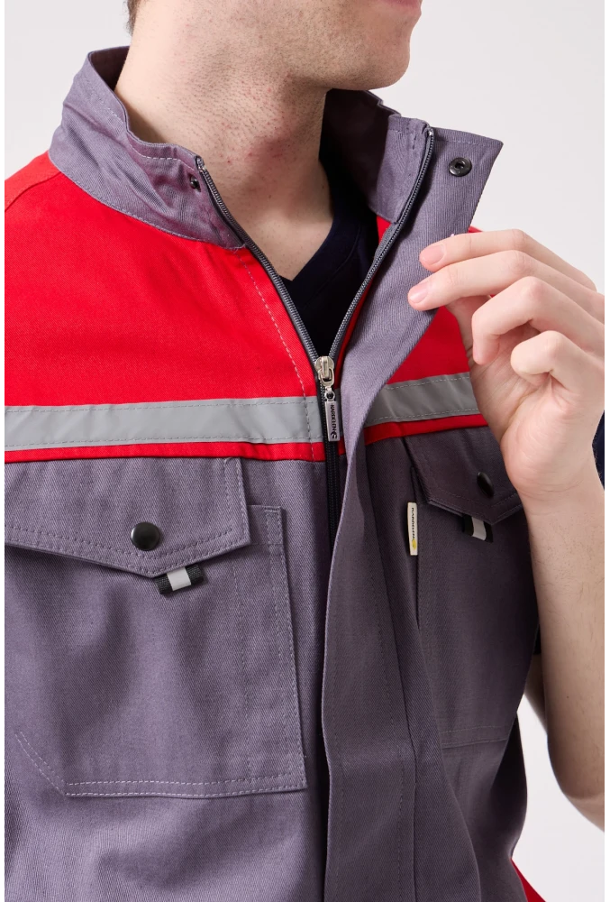 Royal Yazlık İş Yeleği - Hafif, Nefes Alabilir, Reflektörlü ve Çok Cepli