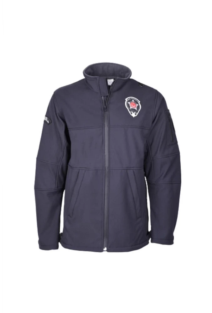 Manteau: Vêtements de sécurité Manteau KM-Softshel BLEU MARINE