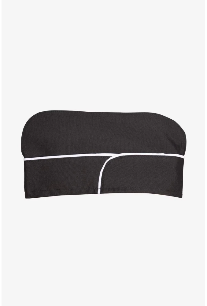 LİBANİ AŞÇI KEPİ BEYAZ-SAXMAVİ