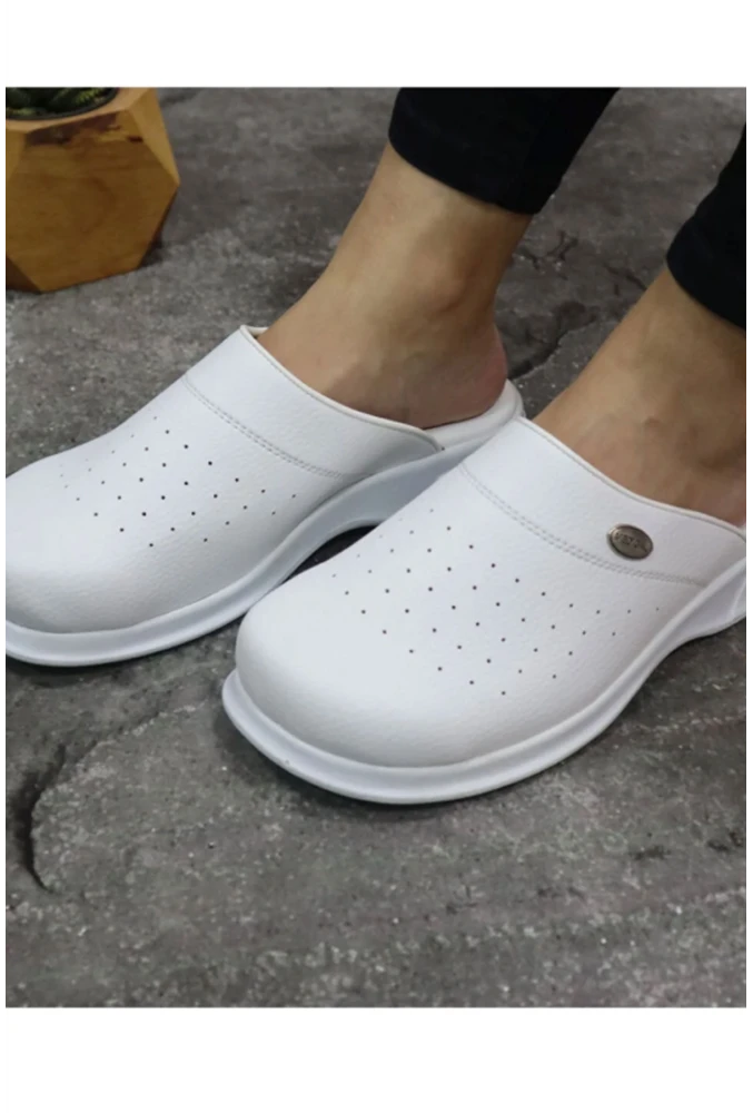 Terlik: Magiacomfort MG-3001 YARIM DEL.YAKASIZ SABO BEYAZ