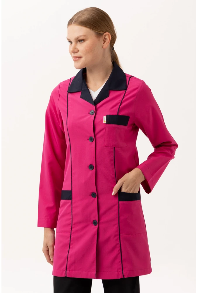 Bellis Kadın Önlük - Şık ve Dayanıklı, Cepli, Profesyonel ve Günlük Kullanıma Uygun