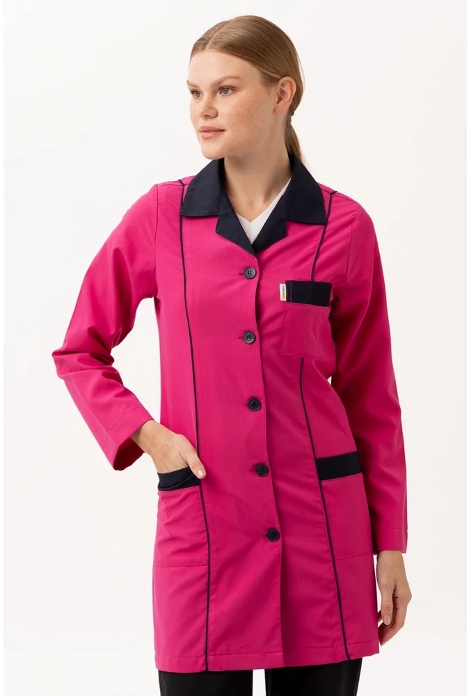 Bellis Kadın Önlük - Şık ve Dayanıklı, Cepli, Profesyonel ve Günlük Kullanıma Uygun