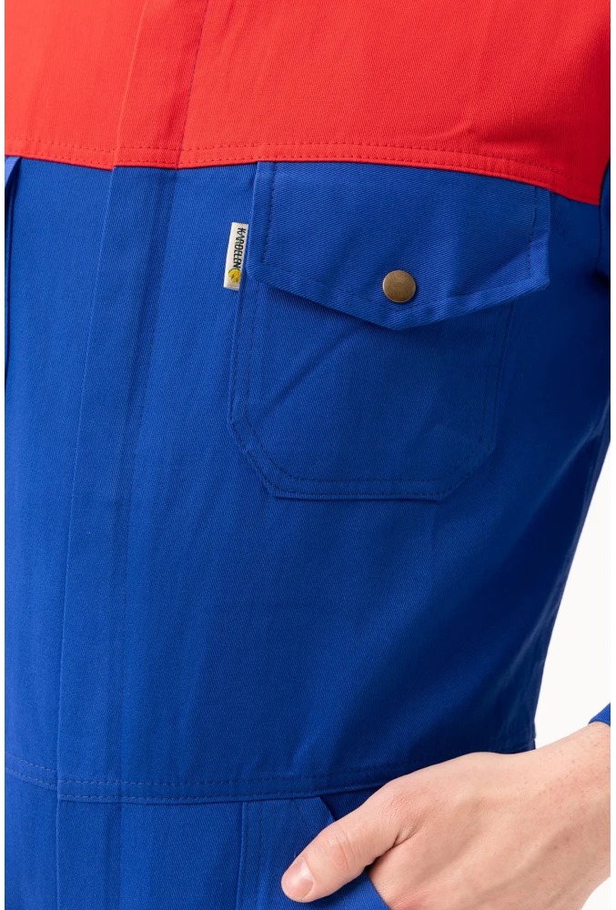 CARİCA YAZLIK TULUM SAXMAVİ-KIRMIZI