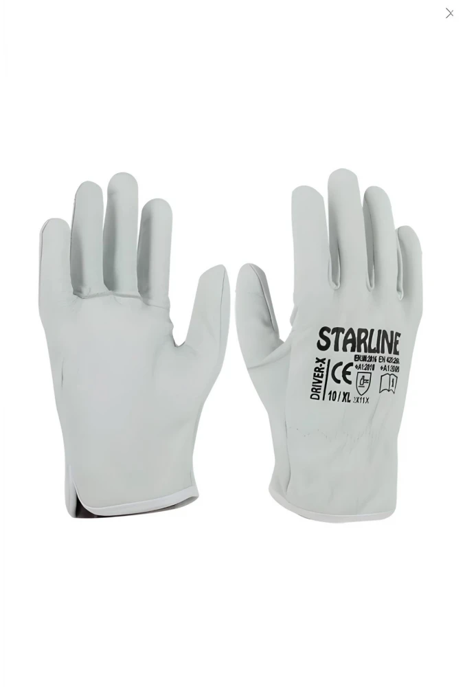 Glove: Starline Driver X Leather Glove STD