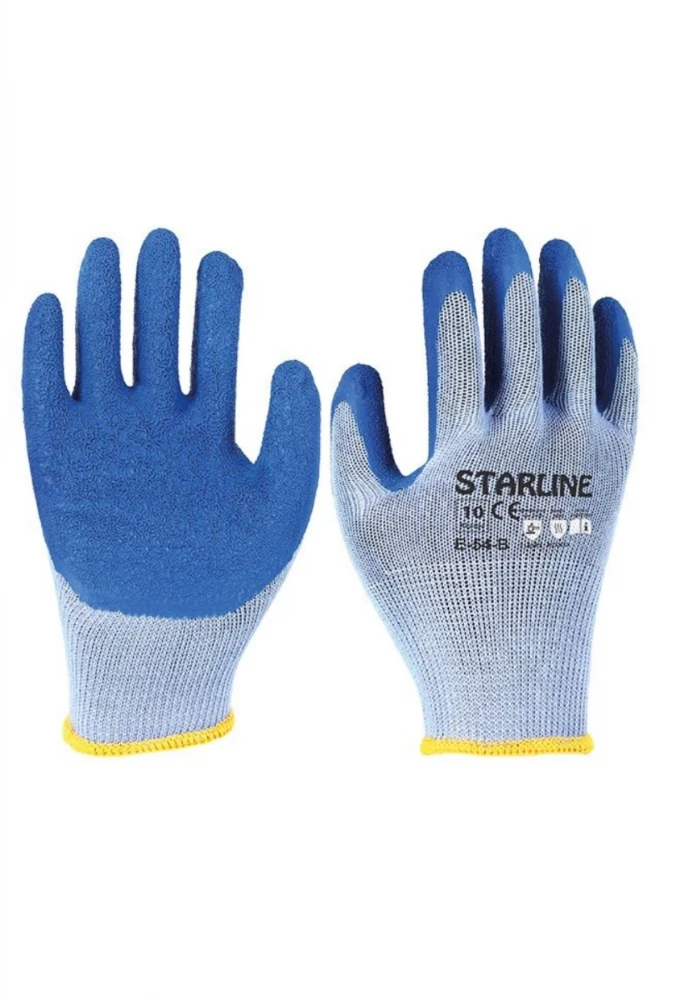 Eldiven: Starline E-54-B Lateks Eldiven MAVİ