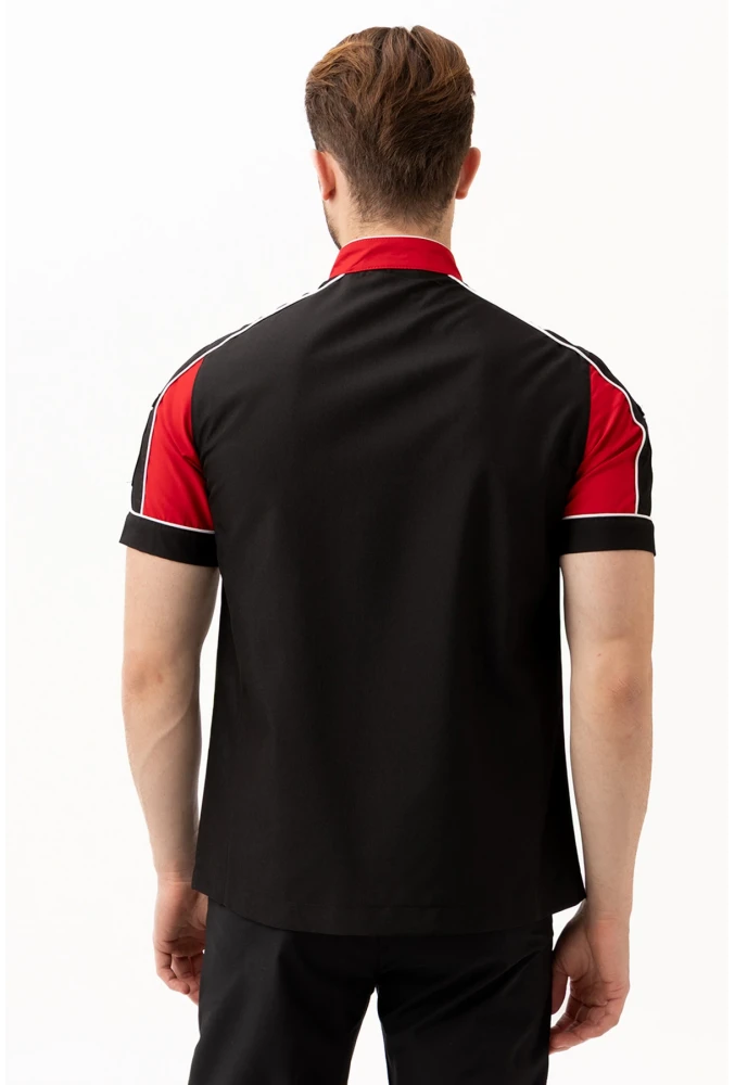 Evereste Kısa Kollu Şef Aşçı Ceketi - Nefes Alabilir, Hafif ve Şık Tasarım