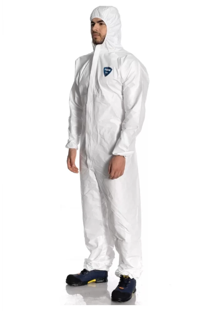 Faba T-530 Tip 5 6B Koruyucu Tulum Antistatik Nefes Alabilir Tek Kullanımlık Tulum