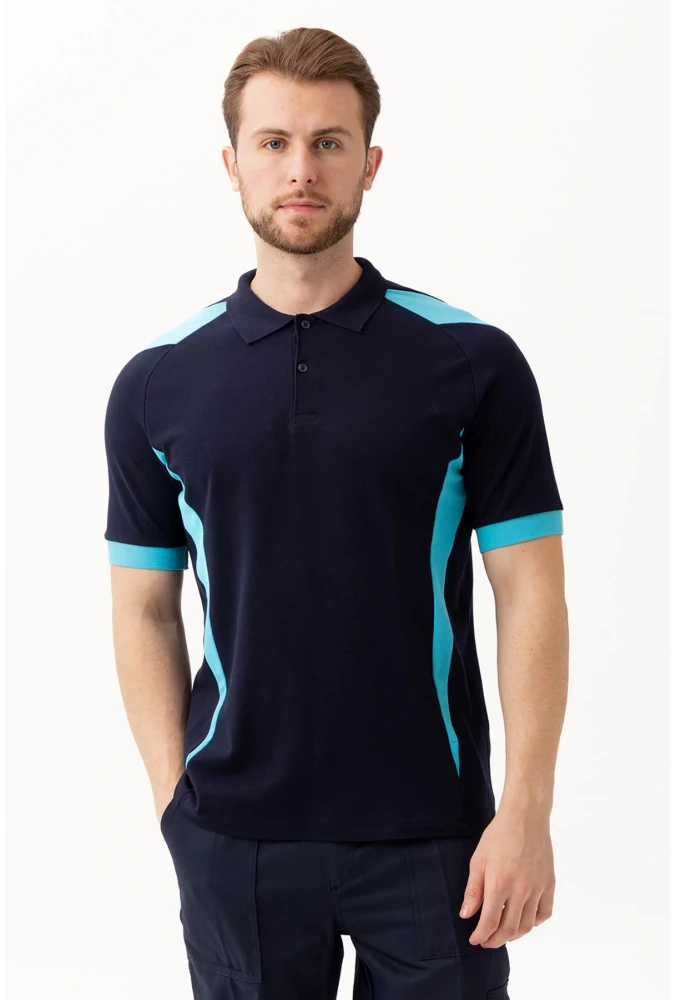 Flora Polo Collar T-Shirt - Breathable, Stylish, and Comfortable for Casual and Business Use