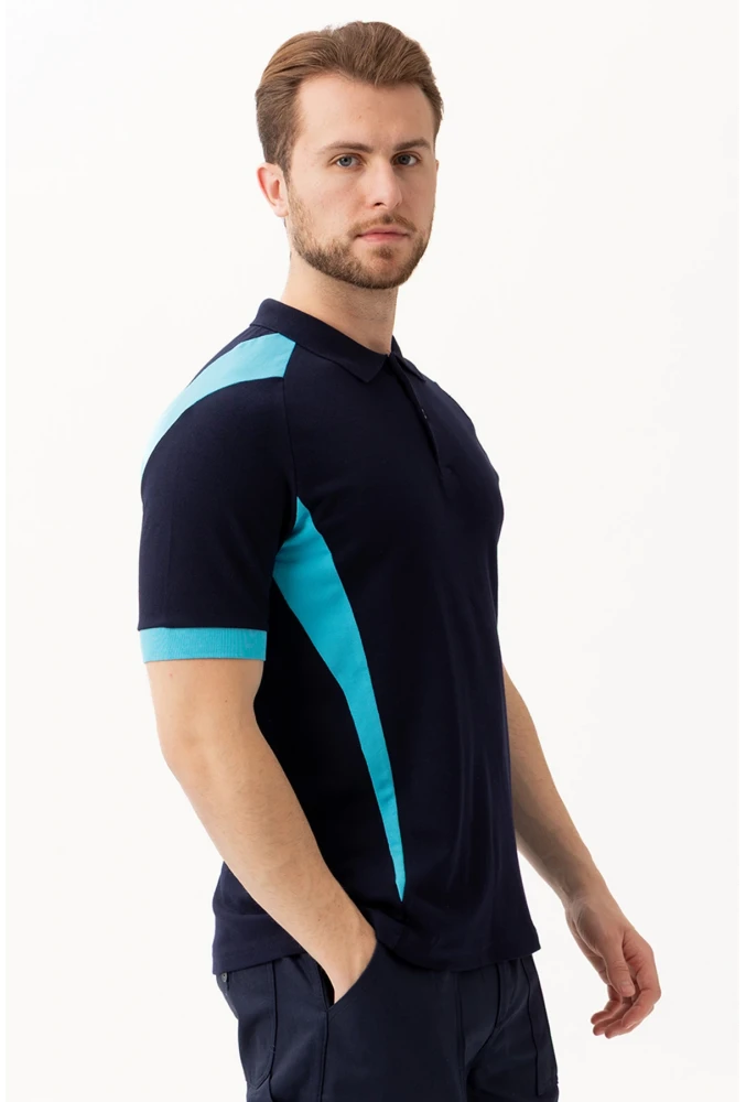 Flora Polo Collar T-Shirt - Breathable, Stylish, and Comfortable for Casual and Business Use