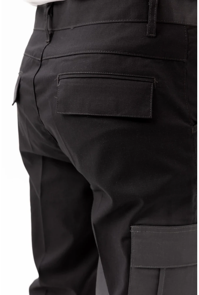 Unisex Güvenlik Kıyafeti KM Pantolon Reflektörlü Cepli Dayanıklı Kumaş Özel Güvenlik Personel Pantolonu