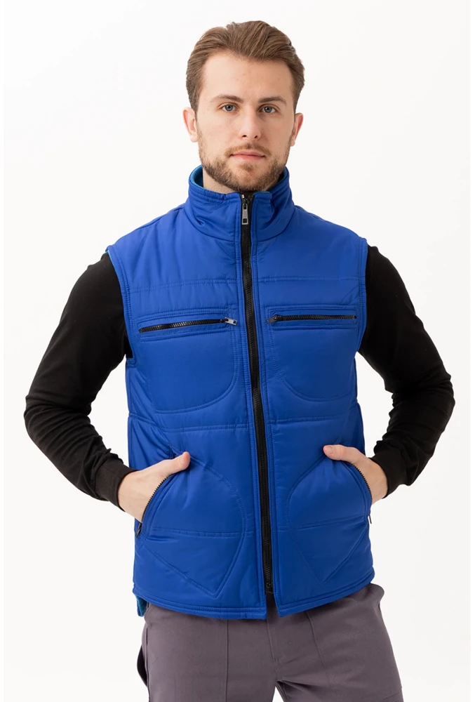 Melesa Kışlık İş ve Outdoor Yelek - Suya Dayanıklı, Sıcak Tutucu, Çok Cepli