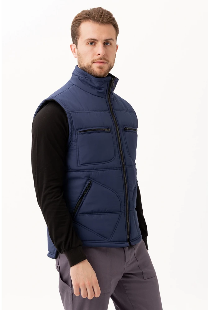 Melesa Kışlık İş ve Outdoor Yelek - Suya Dayanıklı, Sıcak Tutucu, Çok Cepli