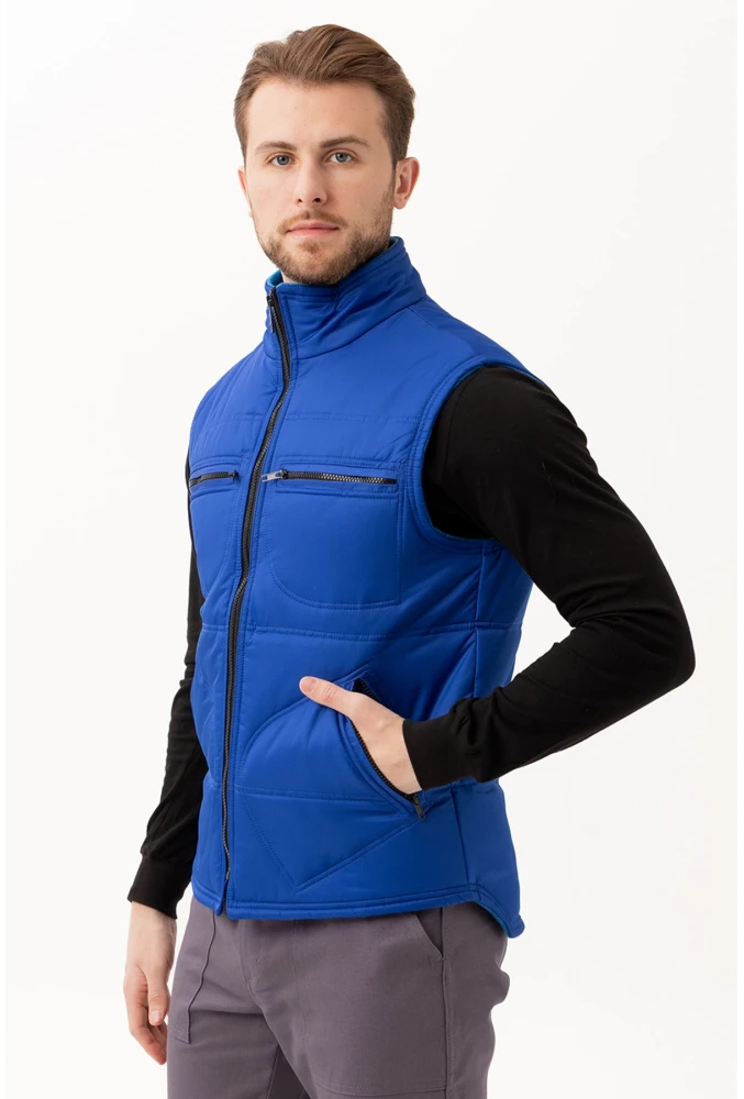 Melesa Kışlık İş ve Outdoor Yelek - Suya Dayanıklı, Sıcak Tutucu, Çok Cepli