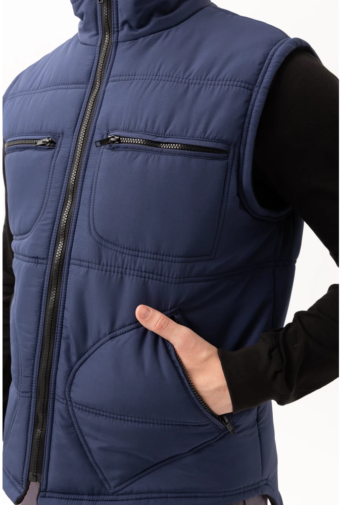 Melesa Kışlık İş ve Outdoor Yelek - Suya Dayanıklı, Sıcak Tutucu, Çok Cepli