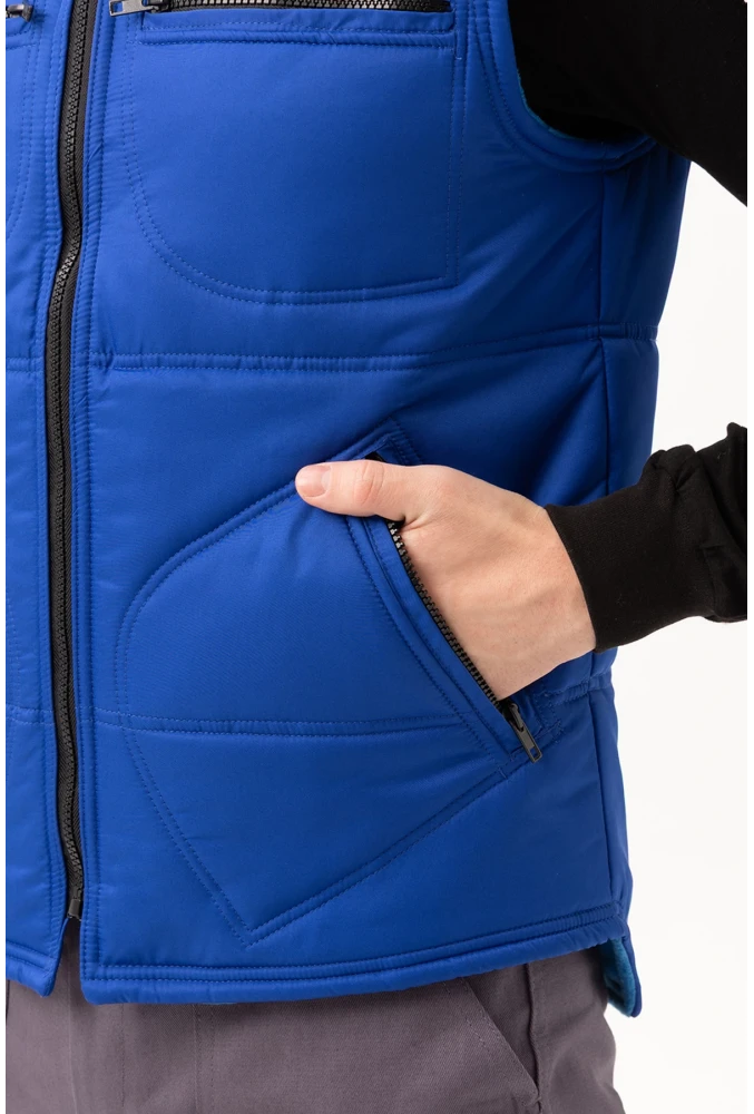 Melesa Kışlık İş ve Outdoor Yelek - Suya Dayanıklı, Sıcak Tutucu, Çok Cepli