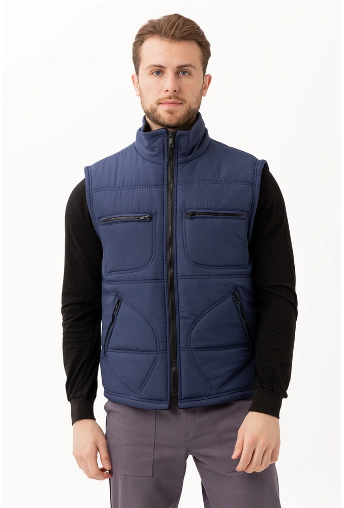 Melesa Kışlık İş ve Outdoor Yelek - Suya Dayanıklı, Sıcak Tutucu, Çok Cepli