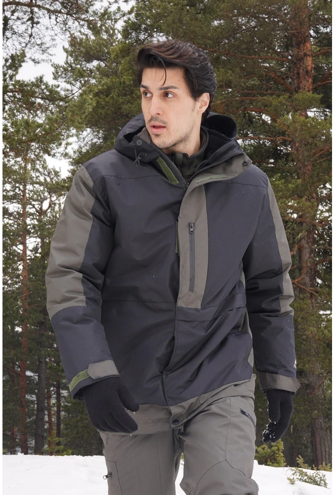 Mont: Fiyort FY 531 Yukon 3in1 Mont HAKİ-SİYAH