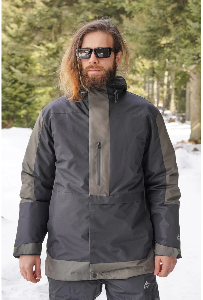 Mont: Fiyort FY 531 Yukon 3in1 Mont HAKİ-SİYAH