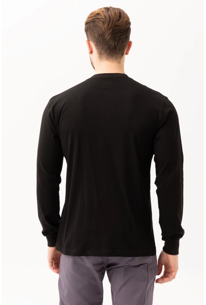 Padus V Yaka Uzun Kollu T-Shirt - Rahat Kesim, Günlük ve İş Kullanımı İçin