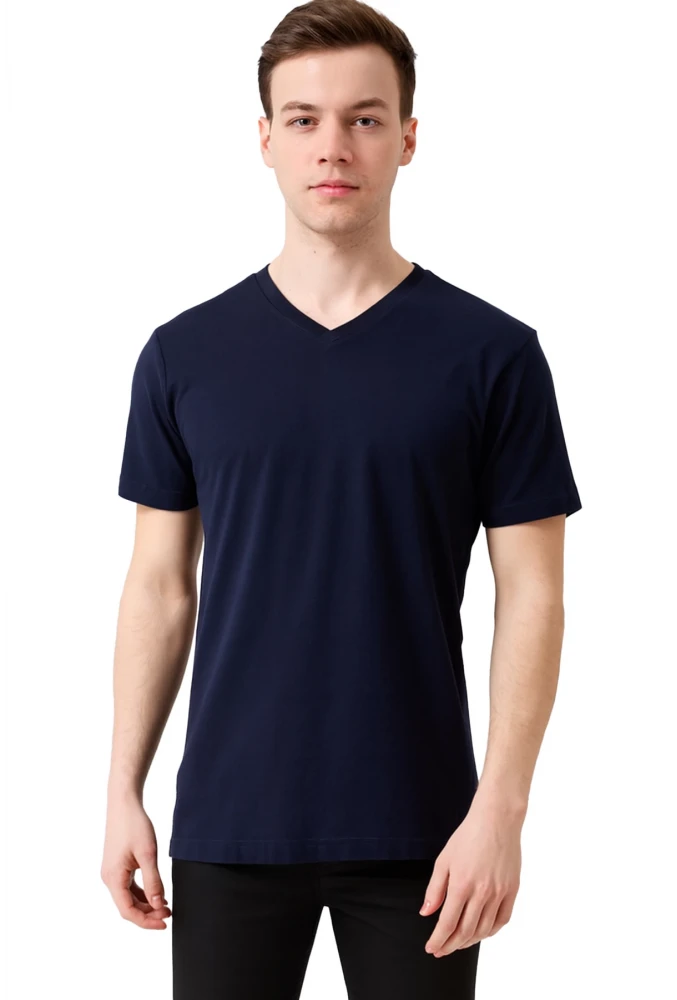 SAFE@WORK V Yaka Kısa Kol İş Tişörtü – Rahat, Nefes Alabilir ve Çok Renk Seçeneği