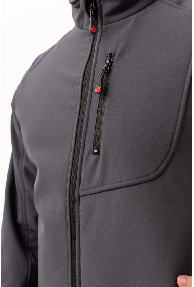 Salina Mont Erkek Su İtici Rüzgar Geçirmez Softshell Kışlık Outdoor Mont