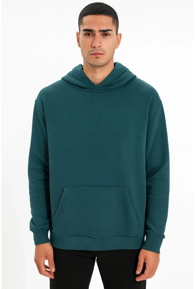 SANFORDS KORDONSUZ HOODIE – Erkek Kapüşonlu Sweatshirt
