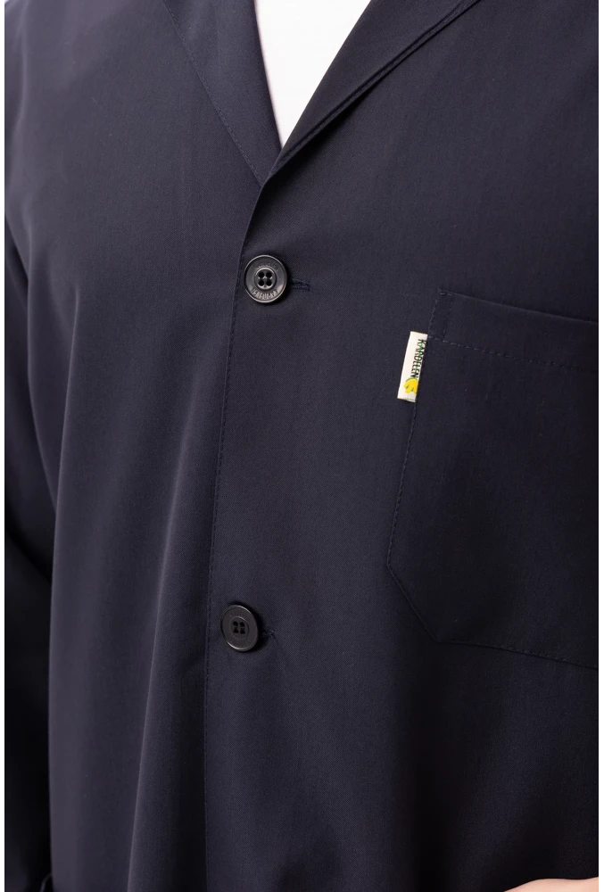 Vanessa Erkek Önlük Klasik Yaka Uzun Kollu Dayanıklı ve Rahat İş Önlüğü