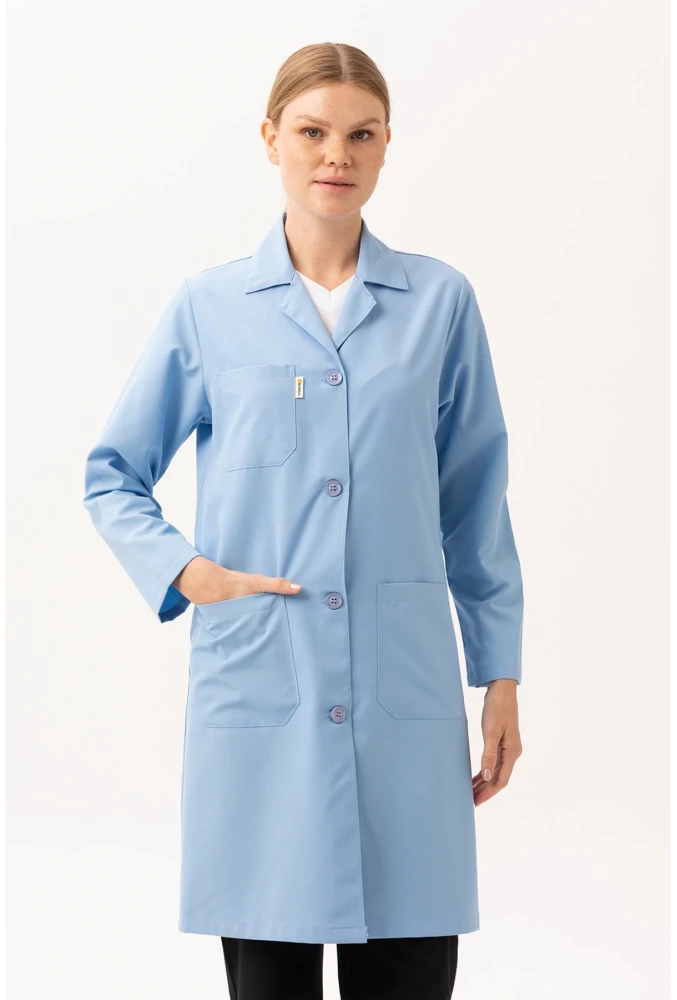 Vanessa Kadın Önlüğü - Şık, Rahat ve Dayanıklı, Cepli Uzun Kollu Model