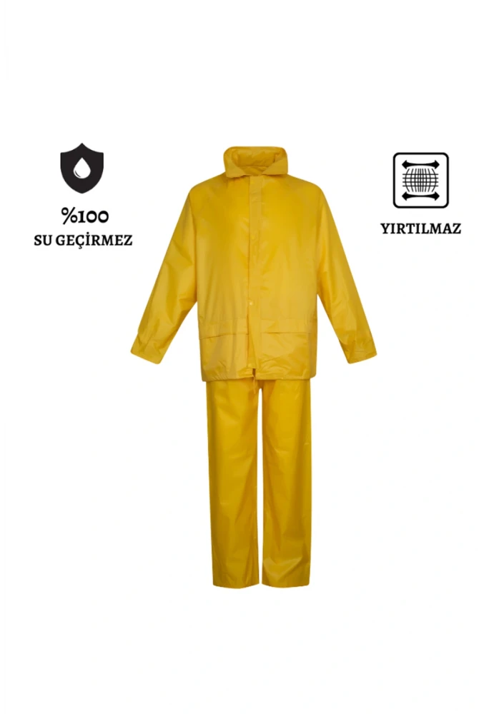 Yağmurluk Takım: İthal Kaliteli - İmperteks SARI