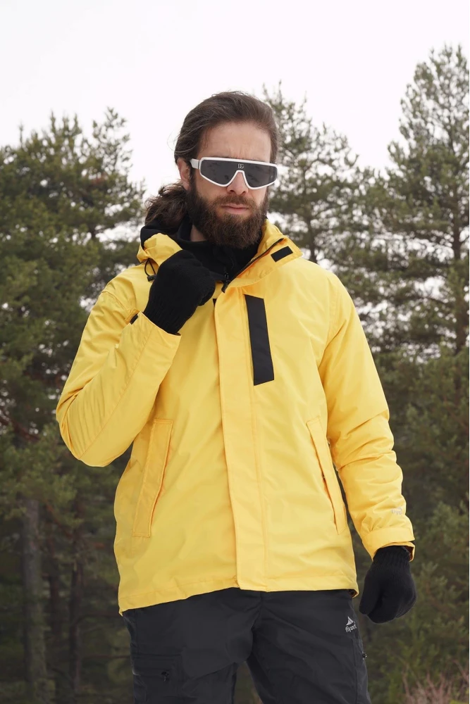 Fiyort FY 76 Floyen Polarlı Yağmurluk Mont Soğuk ve Yağmura Karşı Maksimum Koruma