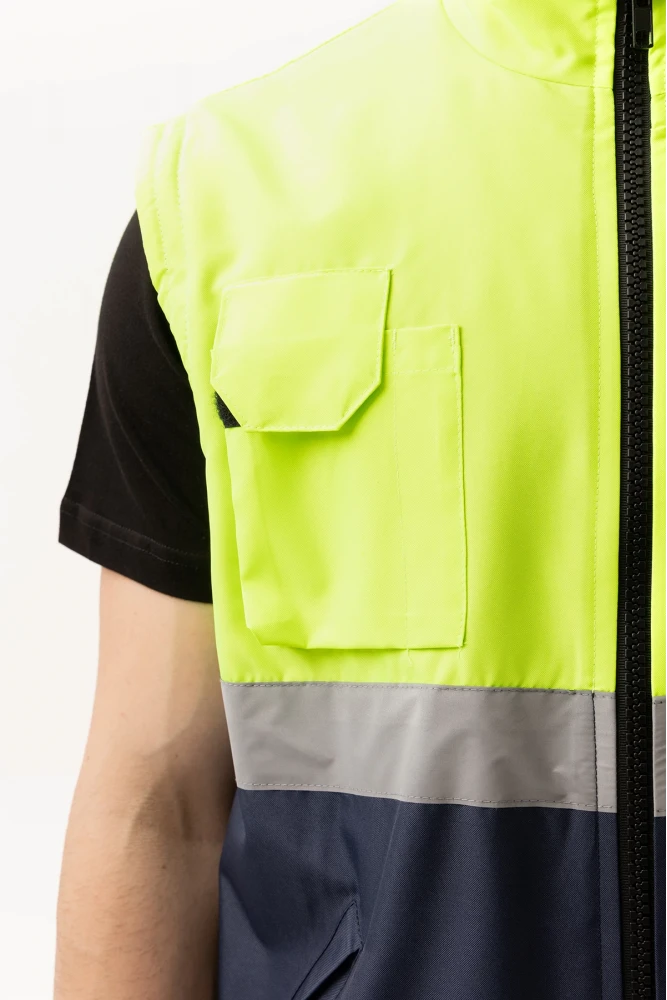 Pendula Mont - Soğuk Havalara Uygun Reflektörlü İşçi Montu – Yüksek Görünürlük