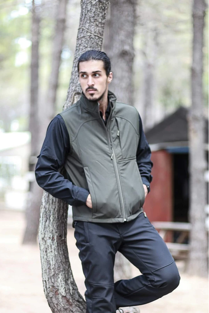 Fiyort FY82 Kenai Softshell Yelek – Rüzgar Geçirmez, Su İtici ve Nefes Alabilir Outdoor Yelek