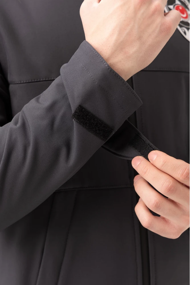 Güvenlik Kıyafetleri KM-Softshell Mont Su ve Rüzgar Geçirmez, Nefes Alabilen Özel Güvenlik Montu