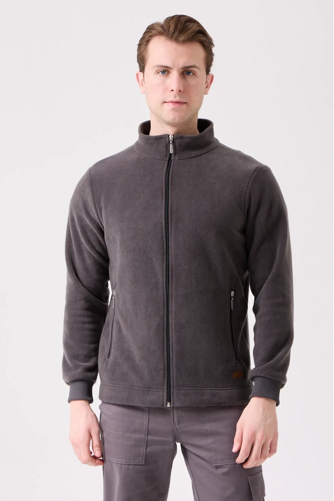 Galanthus Polar Mont Erkek Fermuarlı Sıcak Tutan Rahat ve Dayanıklı Kışlık Ceket