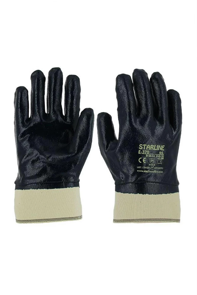 Starline E-370 Tam Kaplamalı Yüksek Dirençli Kaymaz Petrolcü Eldiveni