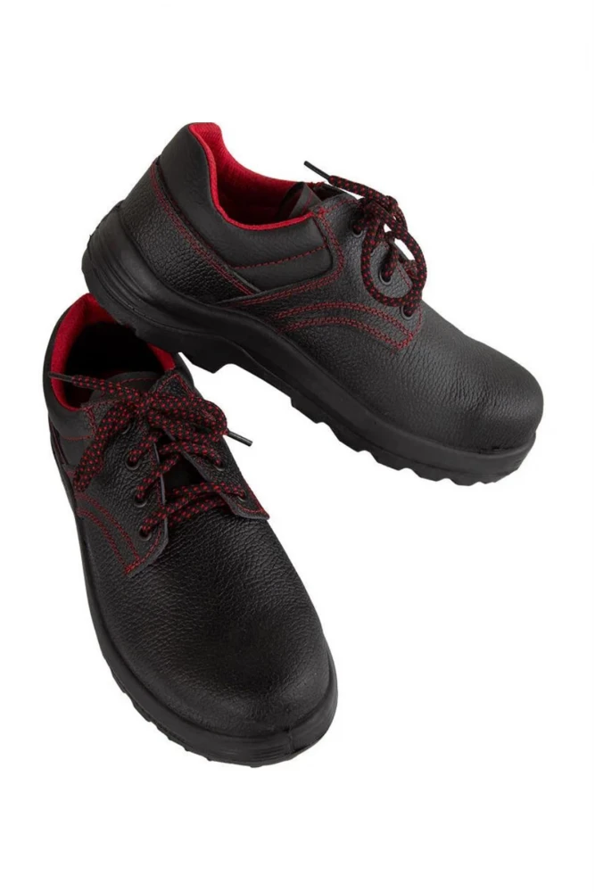 Pars 110 S2 Rolax Deri Siyah İş Ayakkabısı Çelik Burunlu Suya Dayanıklı Antistatik Kaymaz Tabanlı