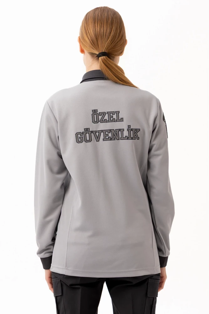 Özel Güvenlik Armalı Uzun Kollu Polo Tişört Profesyonel Görünüm ve Konfor