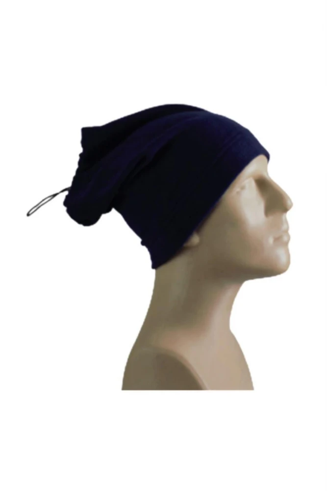 Bağcıklı Polar Bere Boyunluk Çift Kullanım Sıcak ve Konforlu Tasarım