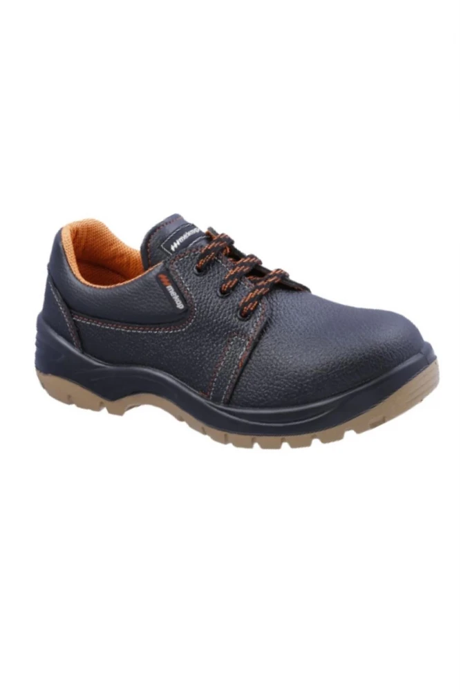 Mekap 106 Rolax S3 İş Ayakkabısı Siyah Deri, Çelik Burun, Delinmez Taban, Suya Dayanıklı