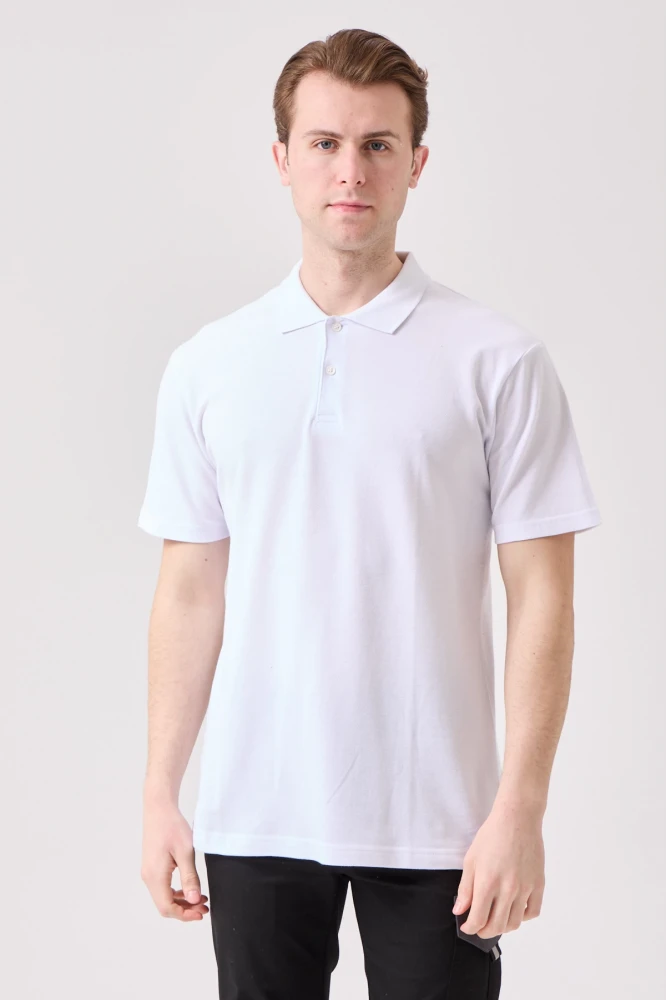 Galanthus Polo Yaka T-Shirt - Pamuklu, Nefes Alabilir, Klasik ve Şık Tasarım