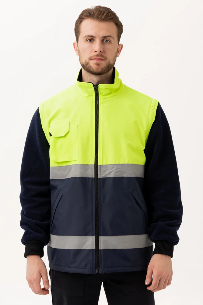 Pendula Mont - Soğuk Havalara Uygun Reflektörlü İşçi Montu – Yüksek Görünürlük