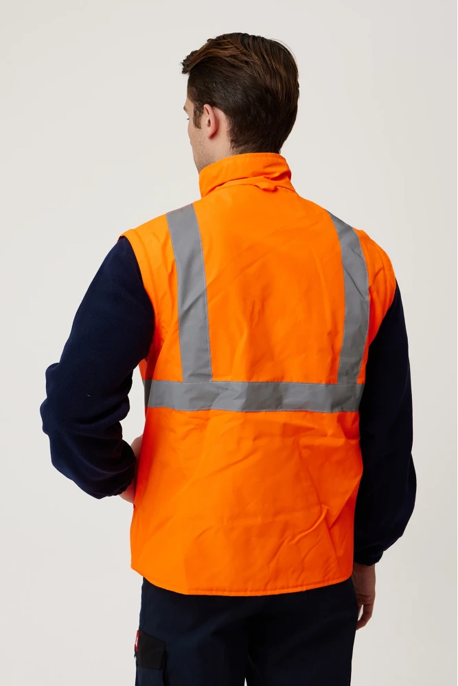 Eradium 5N1 Reflektörlü İş Güvenliği Parkası - Su ve Rüzgar Geçirmez, Yüksek Görünürlüklü Kışlık Mont