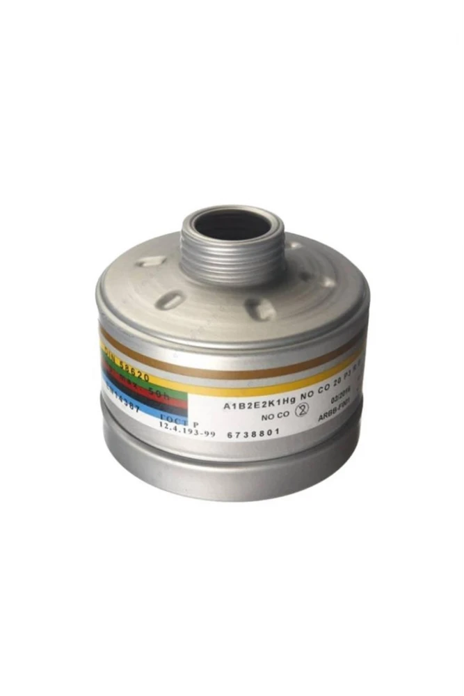 Drager 6738801 X-plore A1B2E2K1 Hg CO NO P3 RD40 Filtre Geniş Spektrumlu Solunum Koruma Filtresi