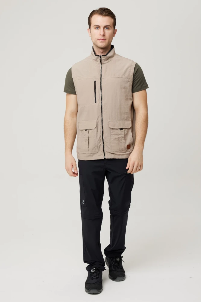 Kaçkar Outdoor Yelek - Hafif, Nefes Alabilir, Çok Cepli, Kamp ve Günlük Kullanım İçin