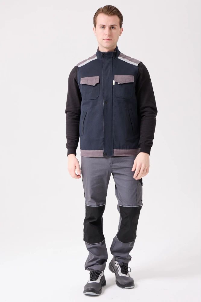 Blaze Kışlık İş Yeleği - Sıcak Tutucu, Rüzgar Geçirmez, Fonksiyonel Cepli