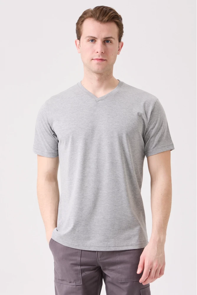 Herba V Yaka T-Shirt - Nefes Alabilir, Rahat ve Şık Tasarım