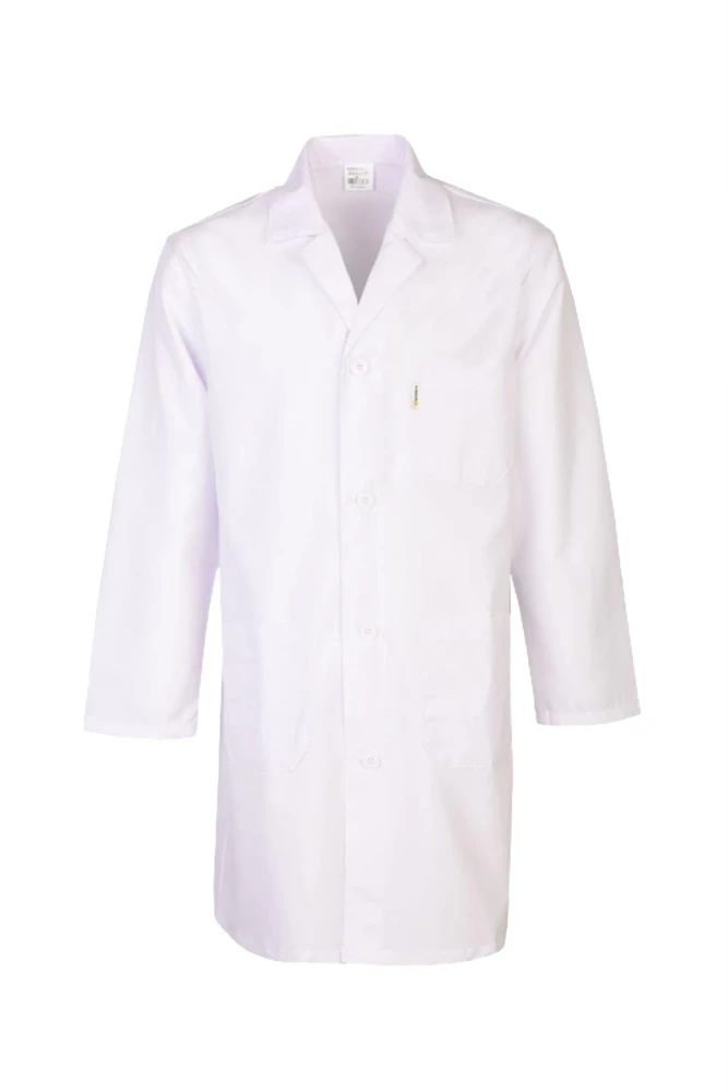 Vanessa Erkek Önlük Klasik Yaka Uzun Kollu Dayanıklı ve Rahat İş Önlüğü