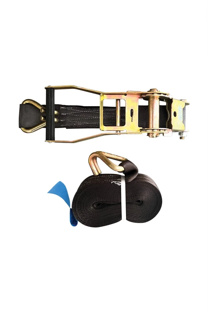 Karam KS 11 Spanzet 10 Metre Siyah Emniyet Kemeri Polyester Yük Gerdirme Kayışı