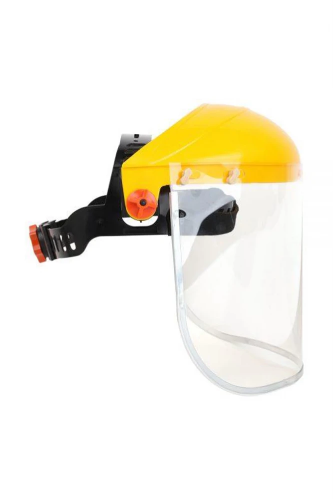 Essafe GE 1202 Yüz Koruyucu Siperlik Şeffaf Polikarbonat 20cmx40cm Ayarlanabilir Başlık