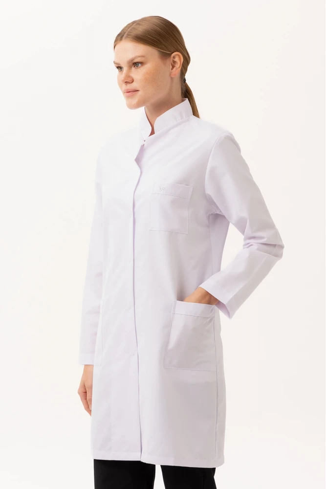 Arbutus Kadın Doktor ve Laboratuvar Önlüğü - Uzun Kollu, Dayanıklı ve Rahat Kesim